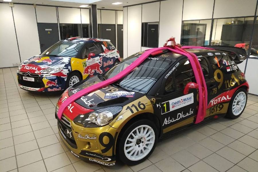 ローブのメモリアルマシンが73万ユーロで落札 WRC速報!! ラリーX