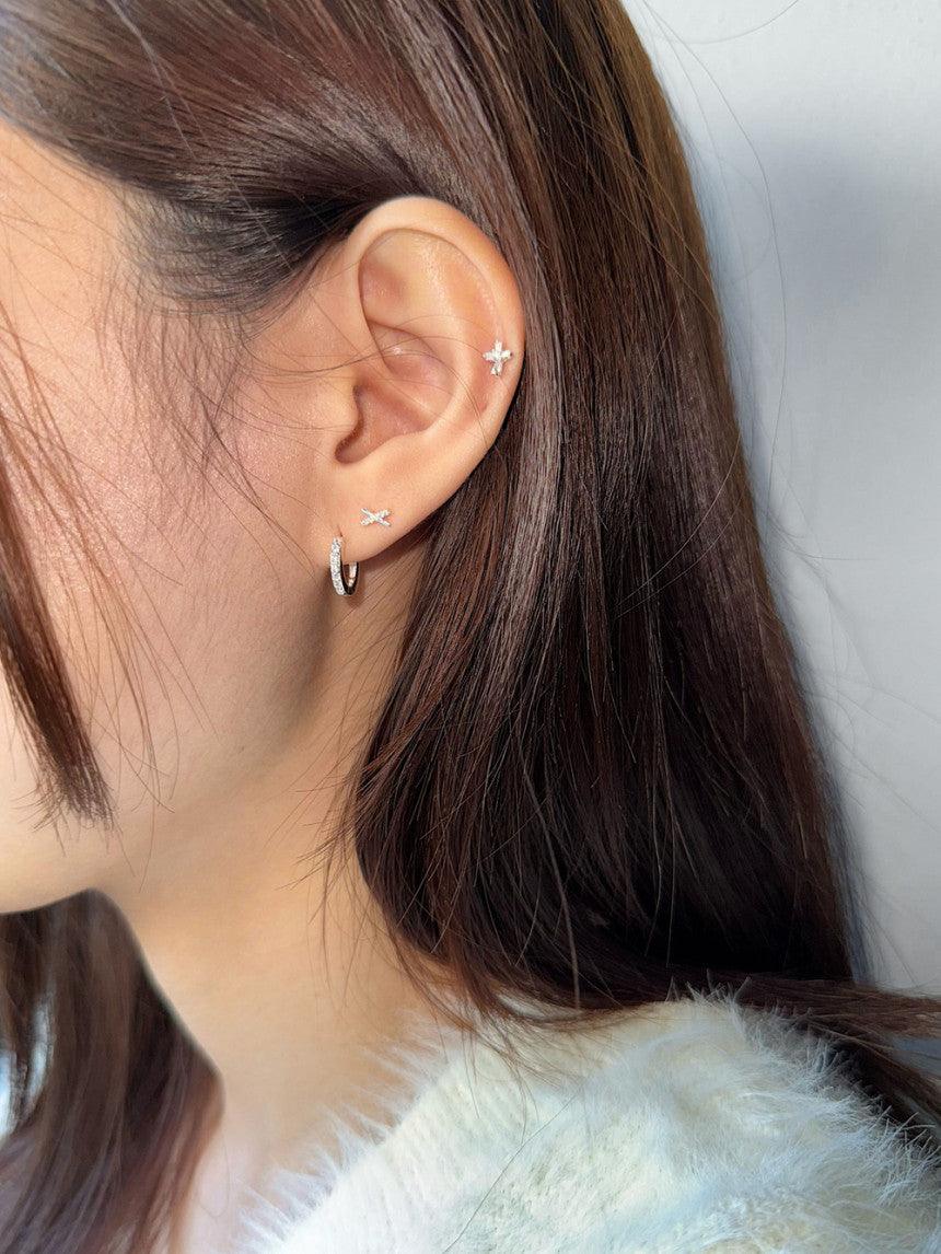 2個セット hatchet l work silver925 ピアス 2個セット hatchet l work