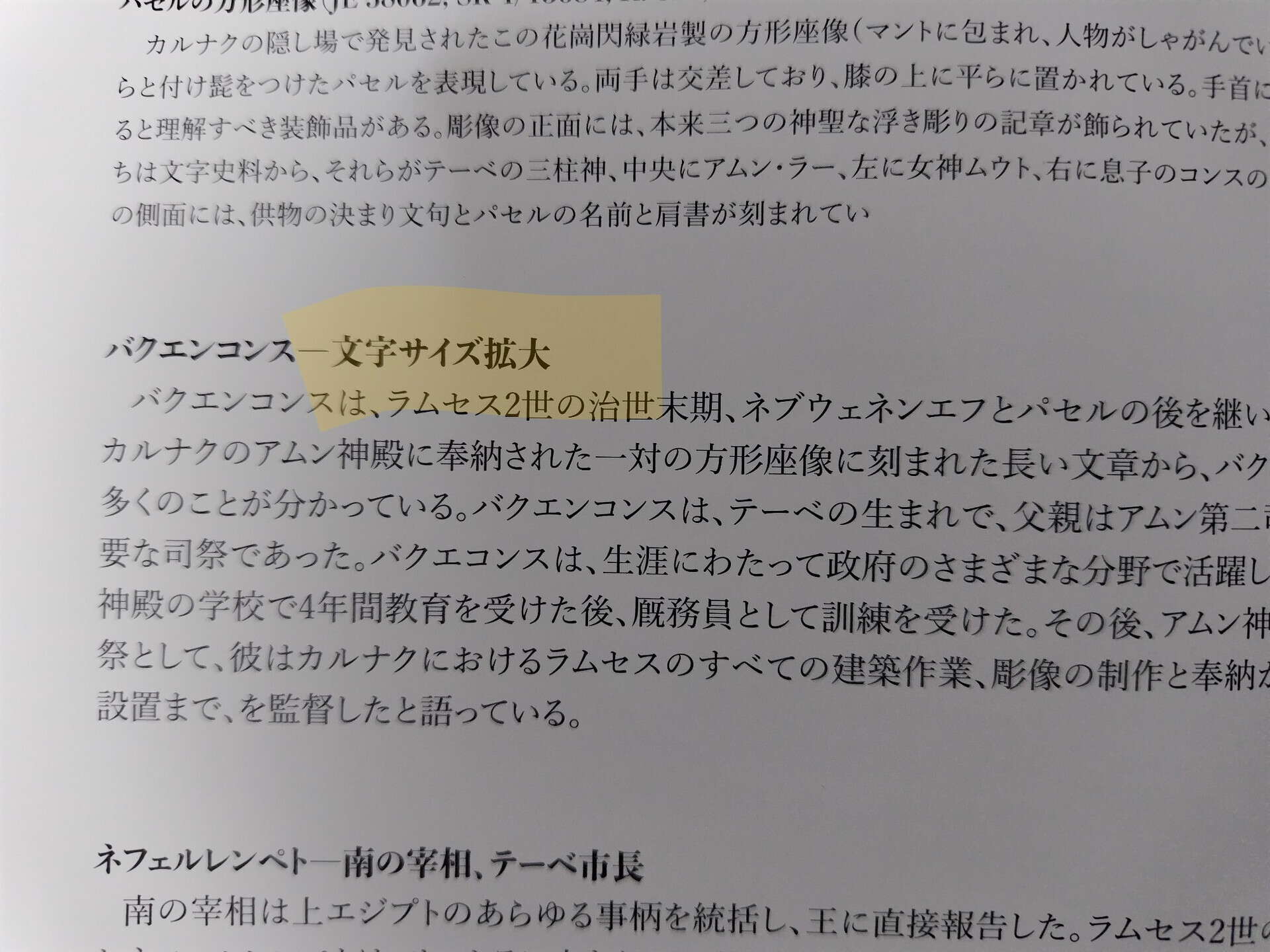 エジプト展の図録、誤字とかミスとか多すぎない…？ 最近の出版事情に