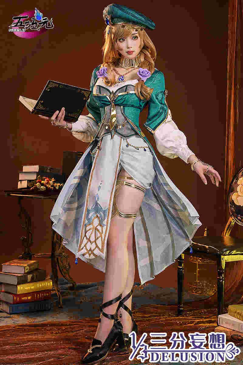 三分妄想 原神 コスプレ リサ コスプレ 衣装