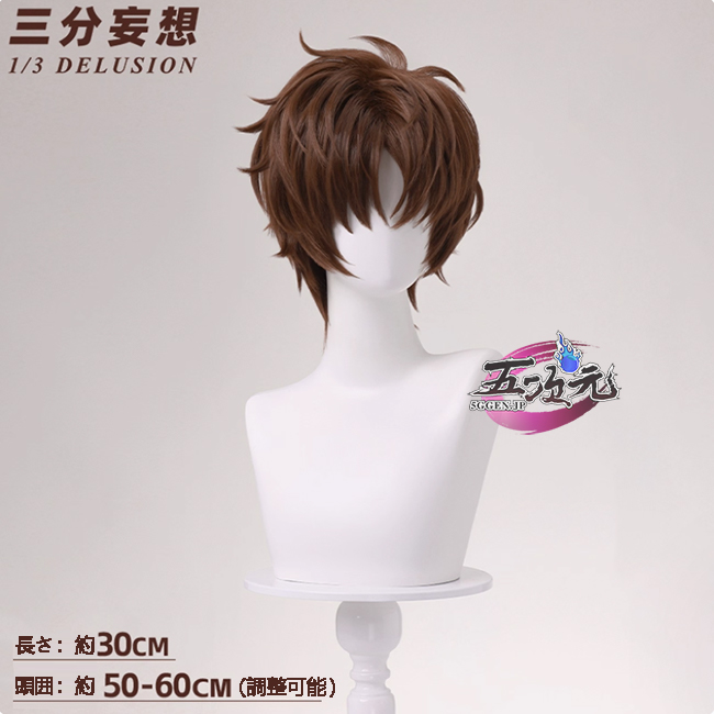 三分妄想 カードキャプターさくら 李小狼 コスプレ ウィッグ