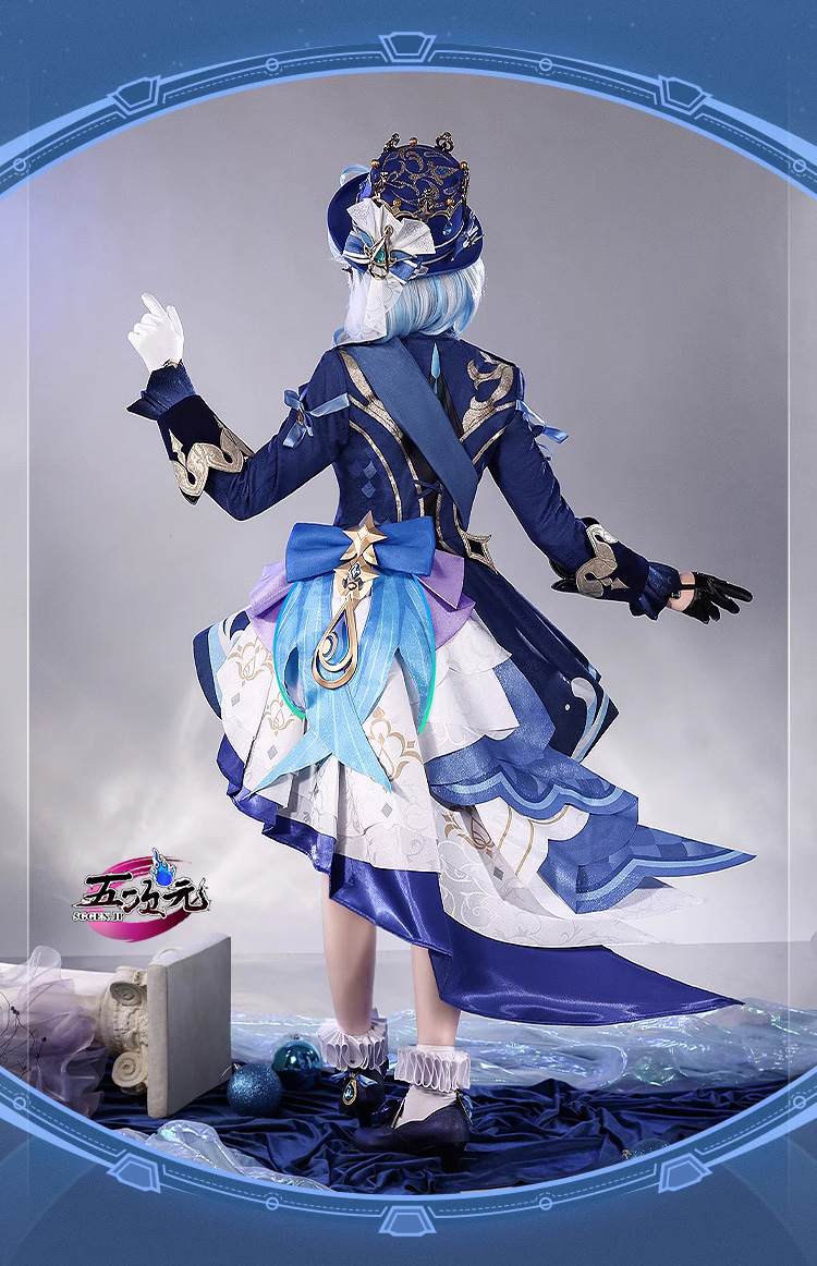 三分妄想 原神 コスプレ フリーナ・プネウマ 水神 衣装