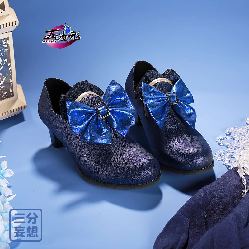 三分妄想 原神 コスプレ フリーナ 水神 靴