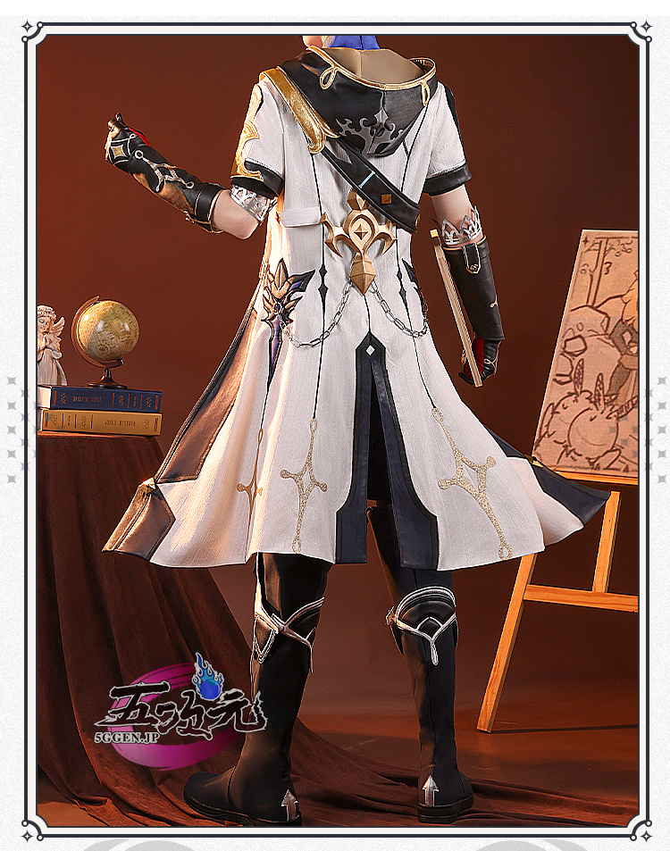 原神 アルベド コスプレ衣装 Mサイズ フルセット 猫屋小舗 原神