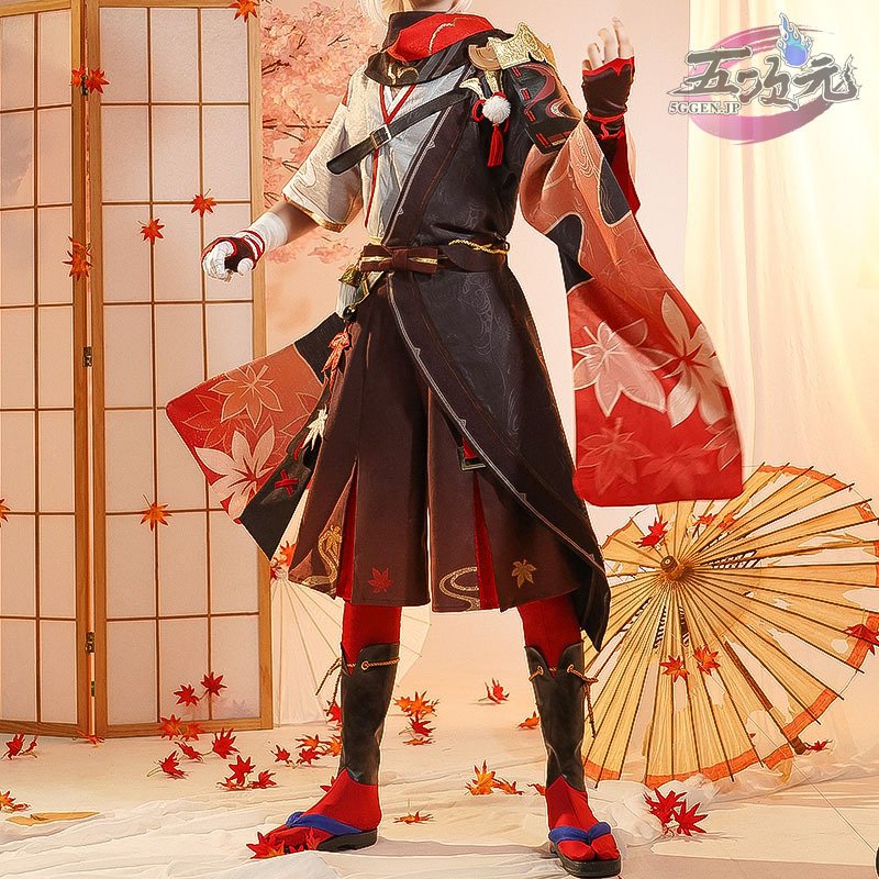 三分妄想 原神 コスプレ 楓原万葉 カズハ 衣装 コスチューム