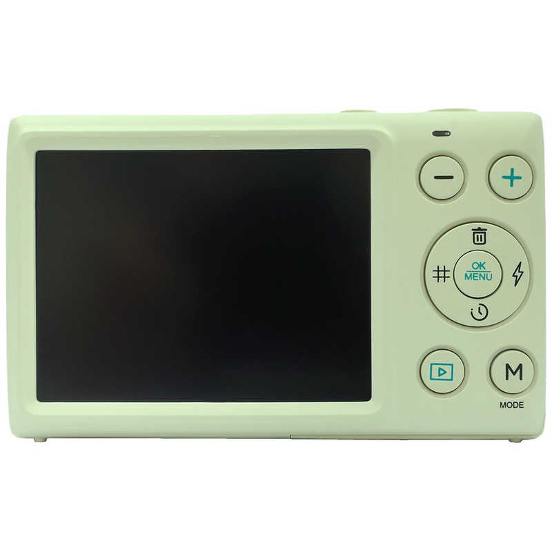 ヤシカ) YASHICA コンパクトデジタルカメラDigiMate ミントグリーン