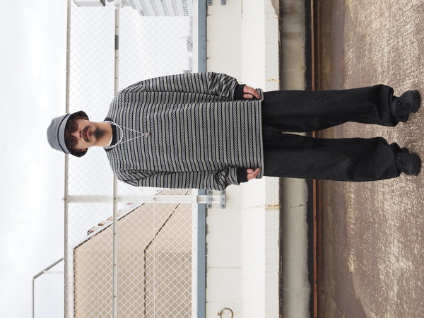 COOTIE PRODUCTIONS / Jacquard Border L/S Tee 通販 正規代理店