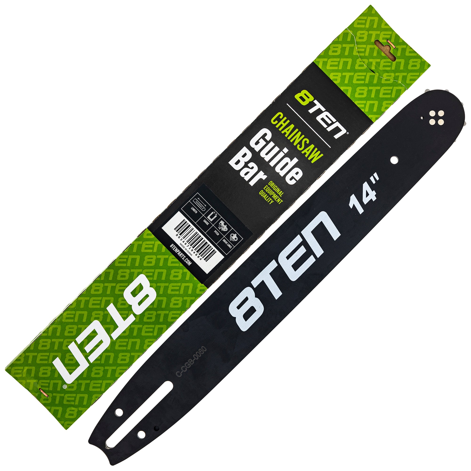 14 Inch Chainsaw Guide Bar For Echo Poulan | 8TEN