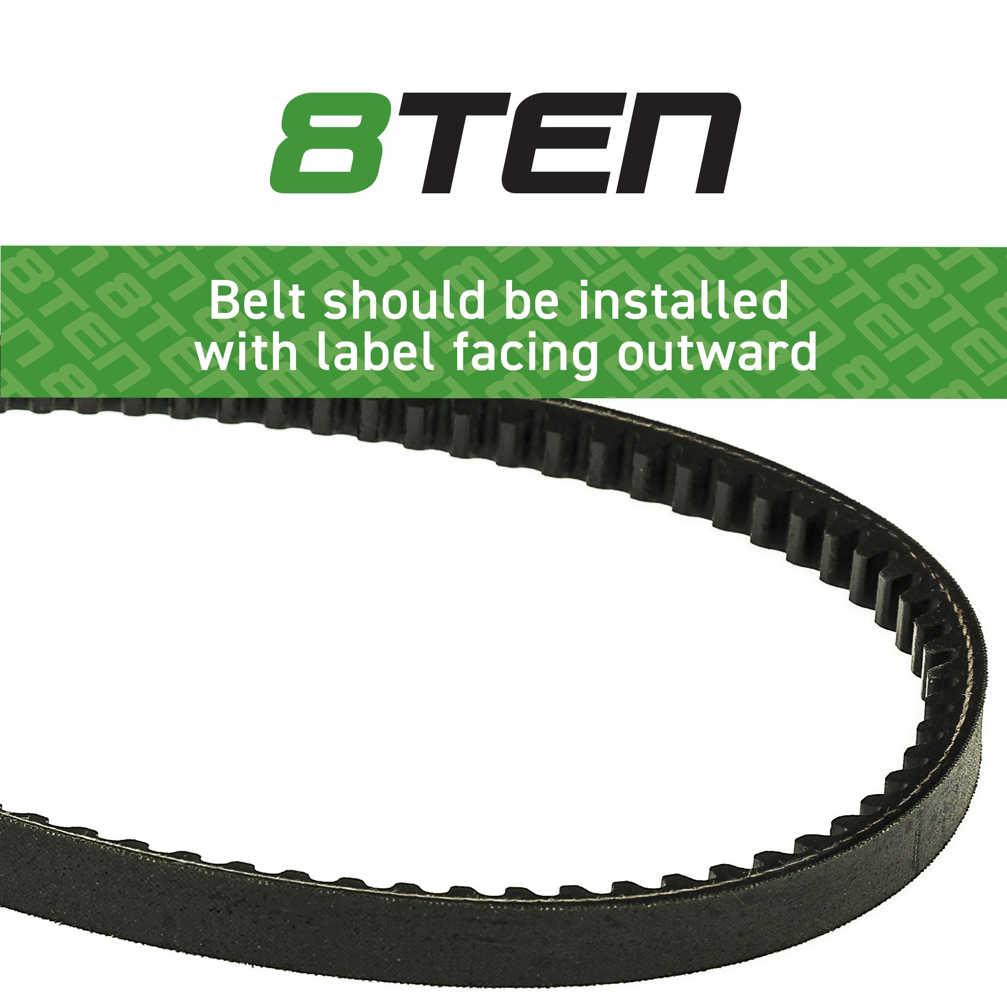 Cogged Deck Belt For Gravely Ariens 07218000 | 8TEN