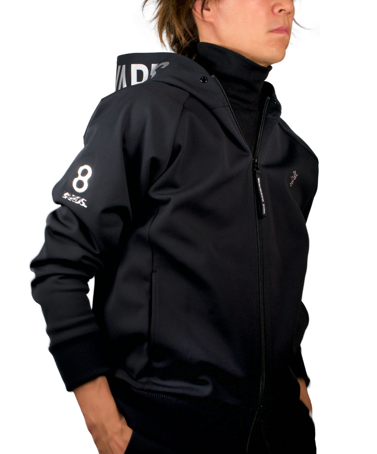 8YARDS / BIG HOODIE | Black