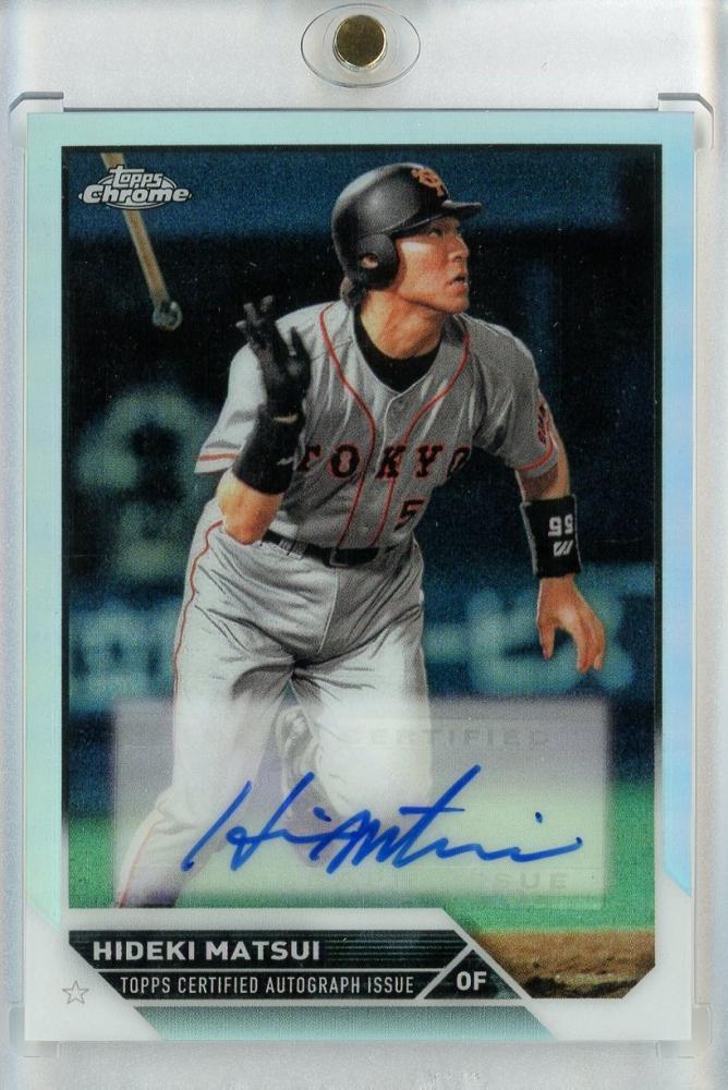 ミントモール / MINT 池袋店 / 2023 Topps NPB Chrome 松井秀喜 直筆