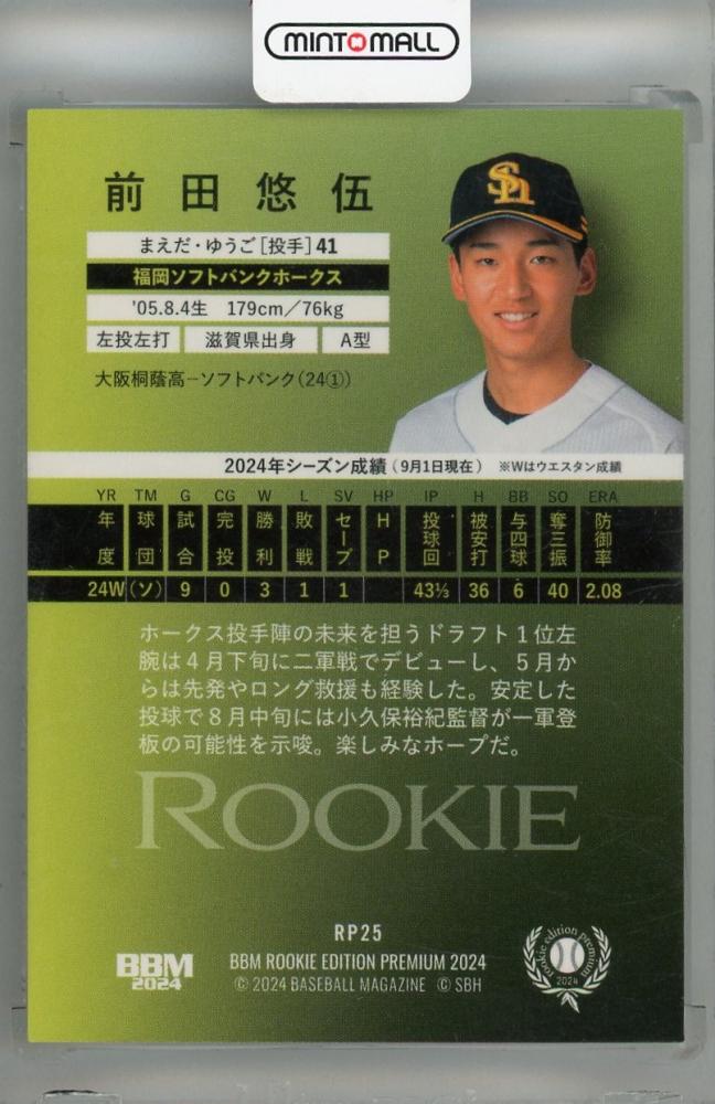 ミントモール / MINT 浦和店 / 2024 BBM ルーキーエディション