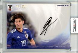 サッカー　日本代表　浅野拓磨　1of1 直筆サインカード　autograph Amazon.co.jp: 浅野拓磨 サインカード 日本代表 サッカー サインカード