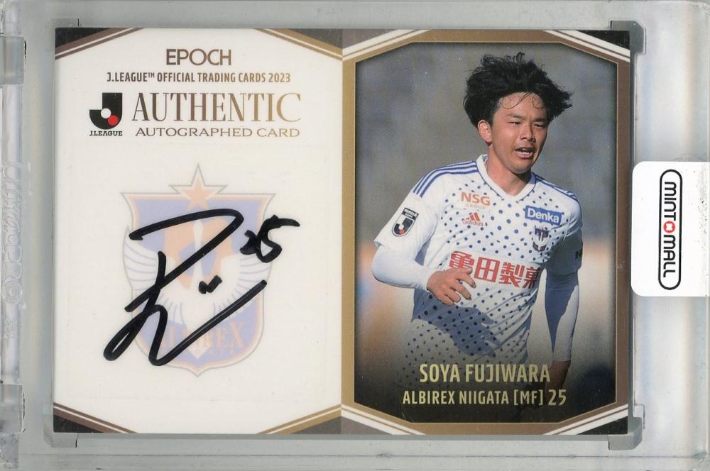 ミントモール / MINT 新宿店 / 2023 Jカード 藤原奏哉 直筆サイン