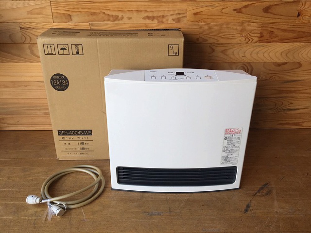 NORITZ 都市ガス用 ファンヒーター GFH-4004S ガスコード約3m付 NORITZ