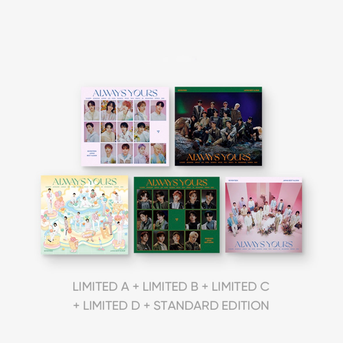 SEVENTEEN ALWAYS YOURS 日本ベストアルバム サイン入り SEVENTEEN