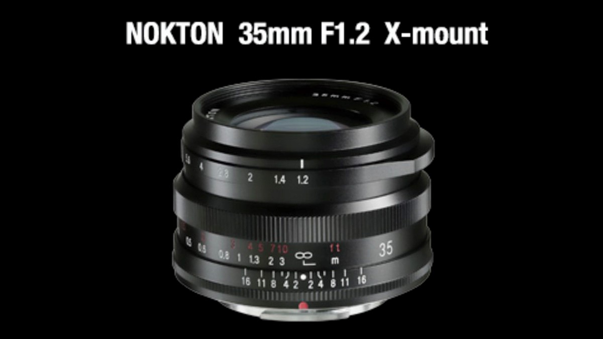 Cosina unveils $700 Voigtlander Nokton 35mm F1.2 for Fujifilm X
