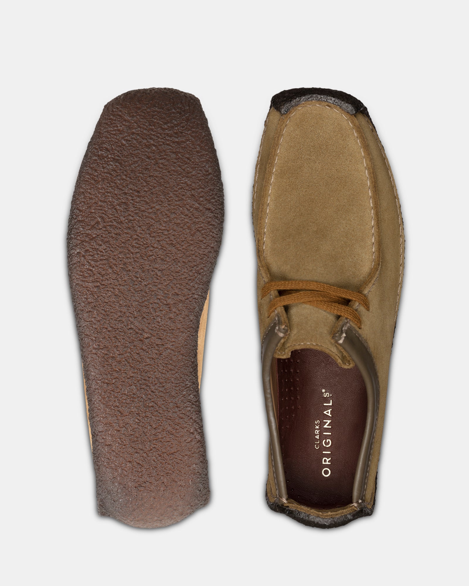 Clarks Originals - Natalie Oakwood Suede - Brown – 108WAREHOUSE
