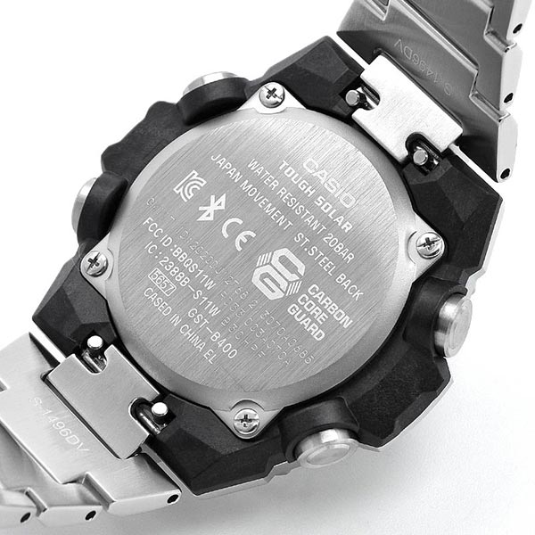 カシオ Gショック G-SHOCK G-STEEL GST-B400D-1AJF メンズ｜腕時計本舗