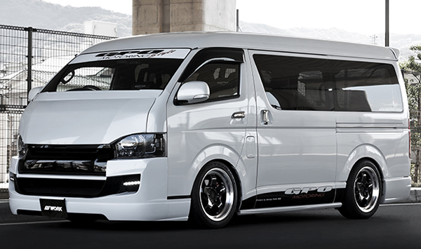 ハイエース用 ワーク エクストラップ(S1HC) 18インチホイール＆タイヤ