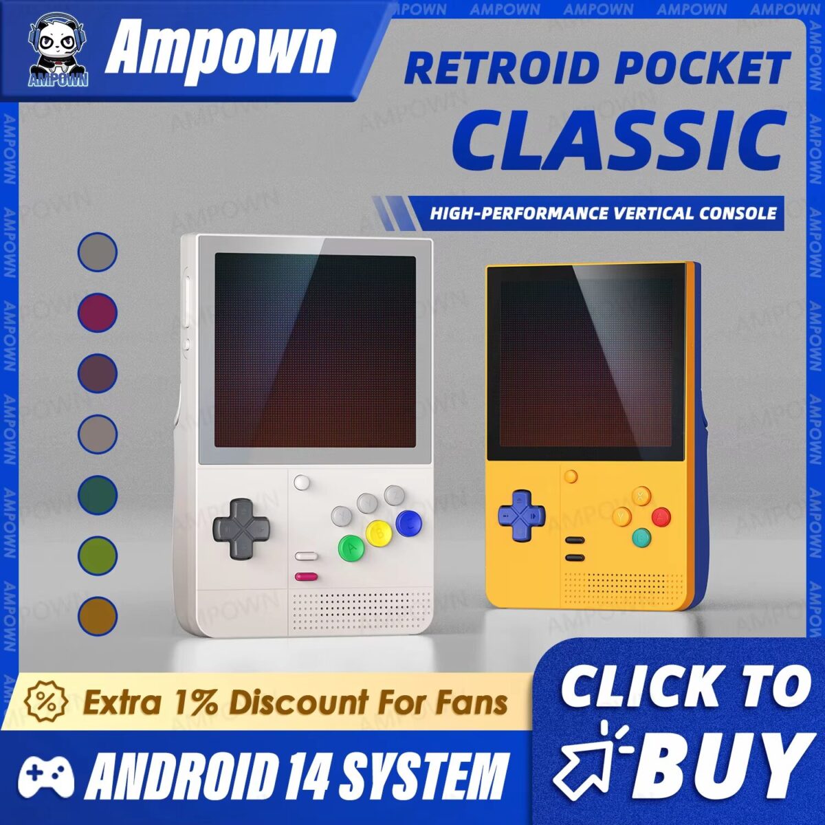 Retroid Pocket Classicレビュー|レトロゲーム愛を詰め込んだ携帯