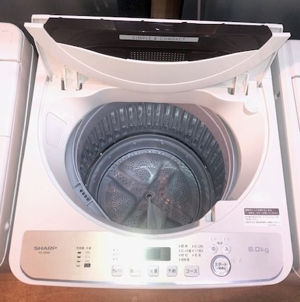 2020年製 シャープ 全自動洗濯機 ES-GE6D-T | 中古家電と中古家具なら