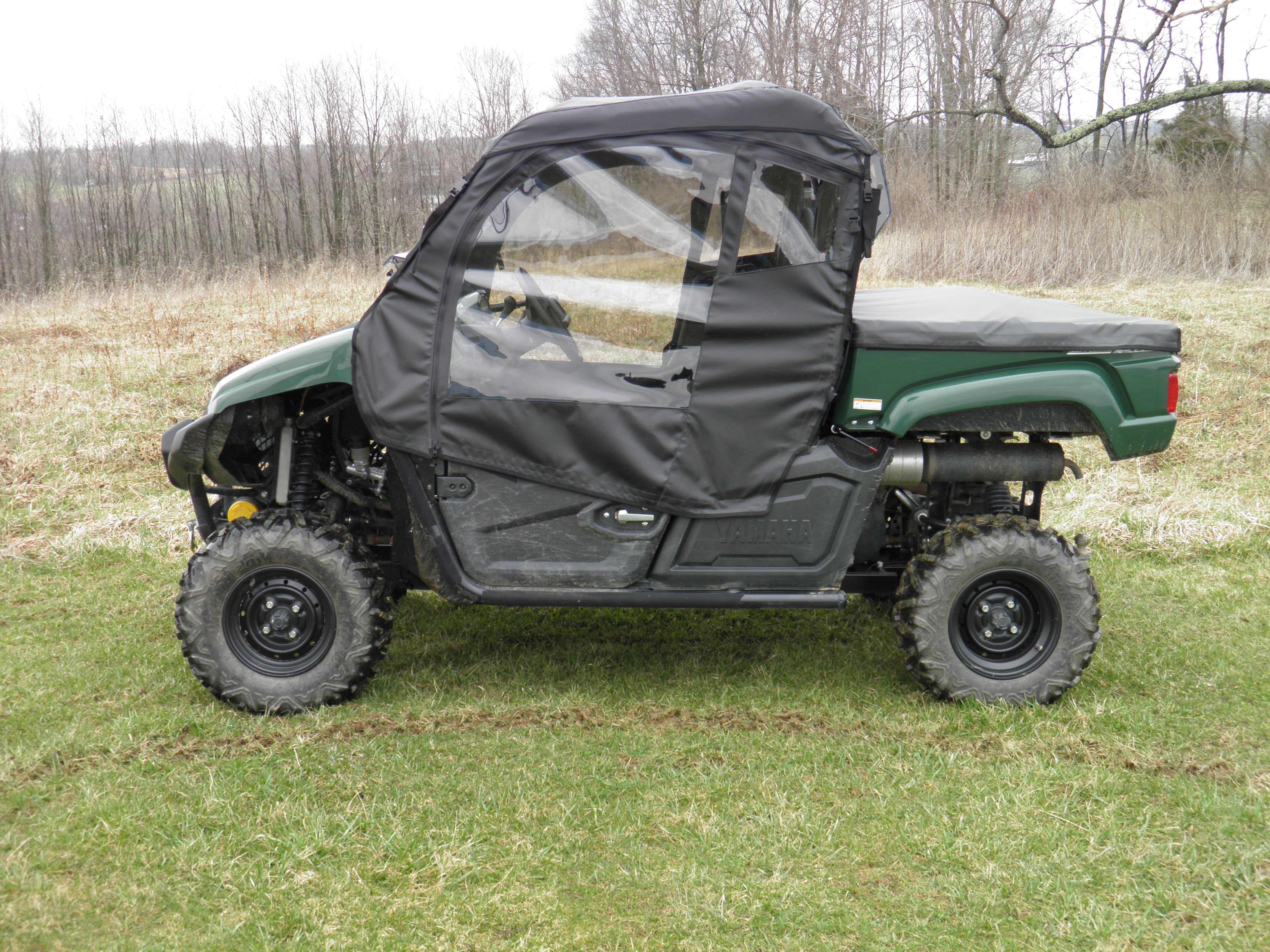 Yamaha Viking - Full Cab Enclosure for Hard Windshield (Half Doors