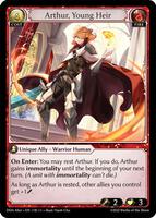 Arthur, Young Heir - Dawn of Ashes Alter Edition - Grand Archive
