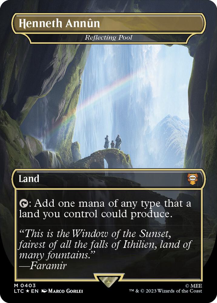 Henneth Annun - Reflecting Pool (Surge Foil) - Commander: The Lord