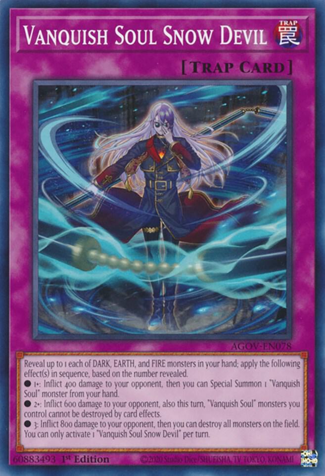 Vanquish Soul Snow Devil - Age of Overlord - YuGiOh - TCGplayer.com