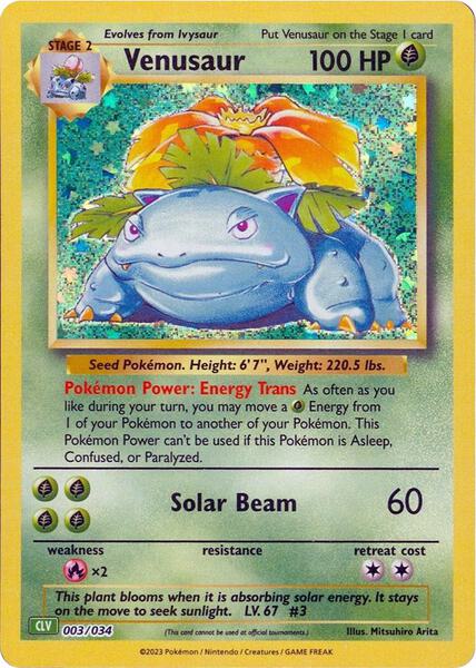 Venusaur - Trading Card Game Classic - Pokemon - TCGplayer.com