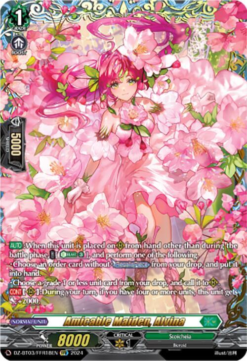 Amicable Maiden, Alvina (FFR) - DZ-BT03: Dimensional Transcendence