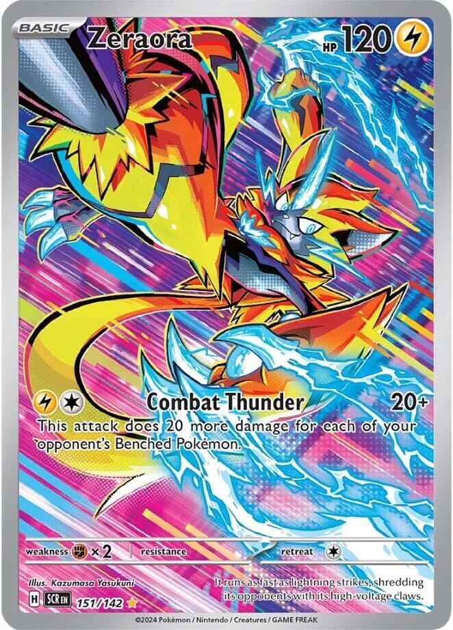 Zeraora - 151/142 - SV07: Stellar Crown - Pokemon - TCGplayer.com