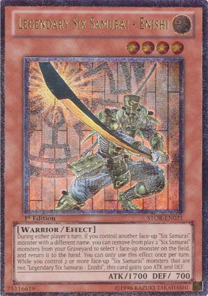 Legendary Six Samurai - Enishi (UTR) - Storm of Ragnarok - YuGiOh