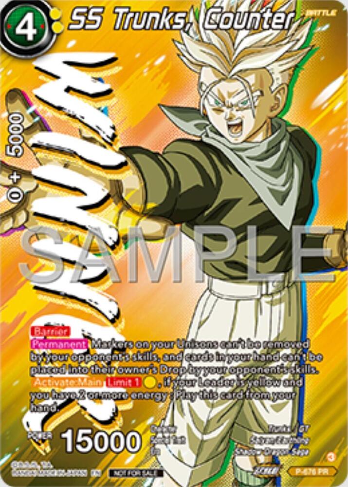 SS Trunks, Counter (Zenkai Series Tournament Pack Vol.11) (Winner
