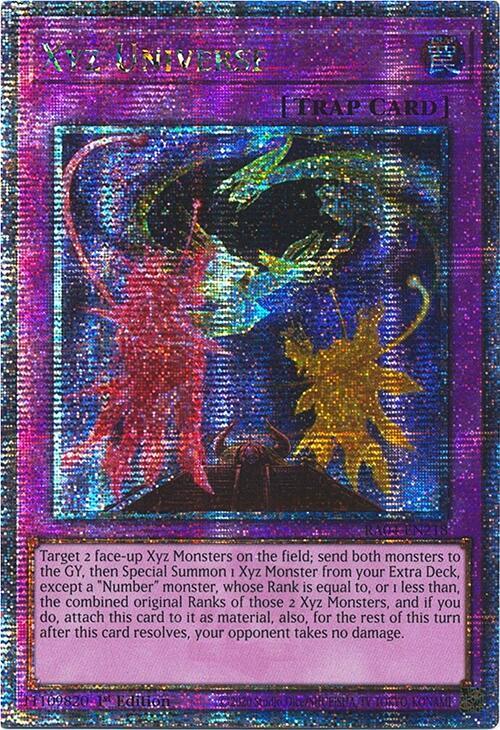 Xyz Universe (Quarter Century Secret Rare) - Quarter Century