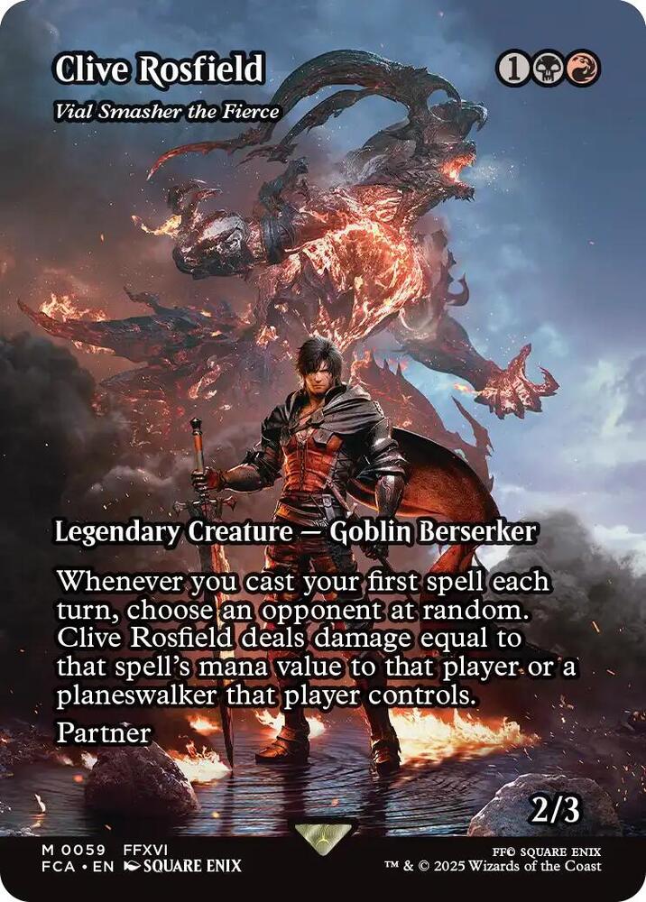 Clive Rosfield - Vial Smasher the Fierce (Showcase) - FINAL