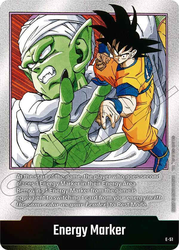 Energy Marker (E-51) - Fusion World Energy Markers - Dragon Ball