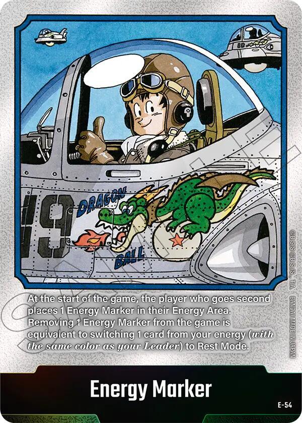 Energy Marker (E-54) - Fusion World Energy Markers - Dragon Ball