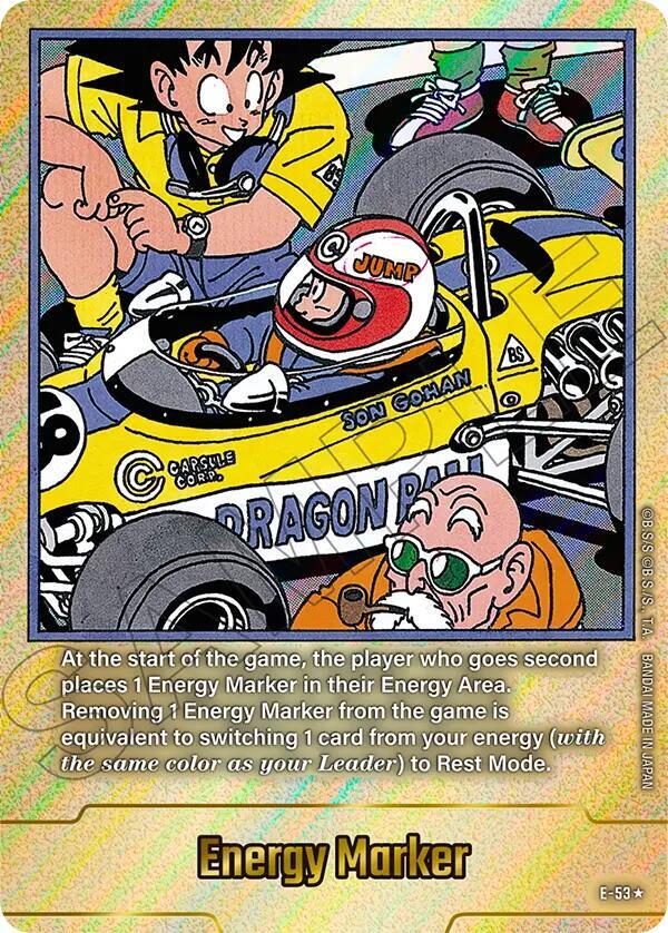 Energy Marker (E-53) (Gold) - Fusion World Energy Markers - Dragon