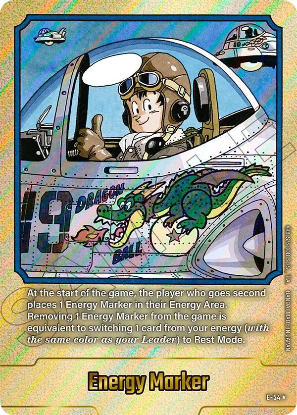 Energy Marker (E-54) (Gold) - Fusion World Energy Markers - Dragon