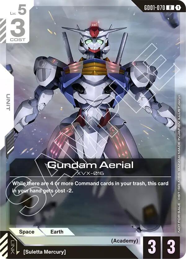 Gundam Aerial (Store Tournament Participant Pack 01) - Gundam