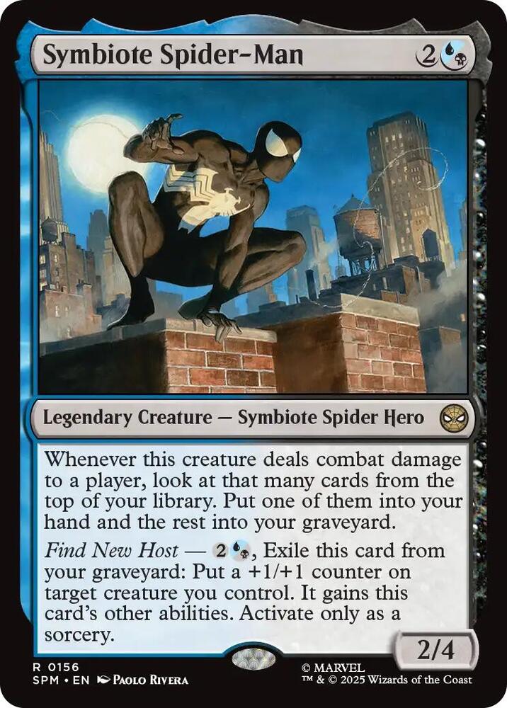 Symbiote Spider-Man - Marvel's Spider-Man - Magic: The Gathering