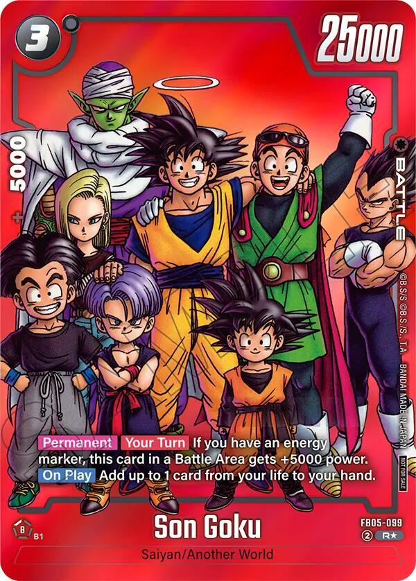Son Goku - FB05-099 (Limited Pack MANGA Version 01) - Tournament