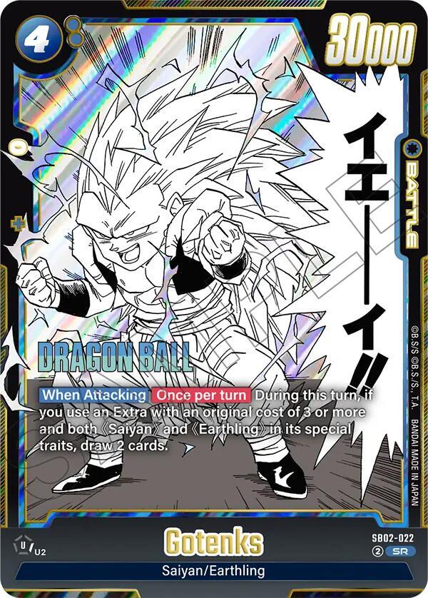 Gotenks - SB02-022 - Manga Booster 02 - Dragon Ball Super: Fusion