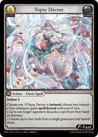 Topsy Decree - Phantom Monarchs - Grand Archive TCG - TCGplayer.com