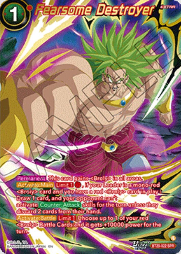 Fearsome Destroyer (SPR) - Fearsome Rivals - Dragon Ball Super