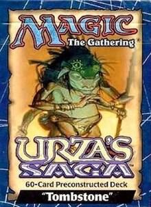 Urza's Saga Theme Deck - Tombstone - Urza's Saga - Magic: The