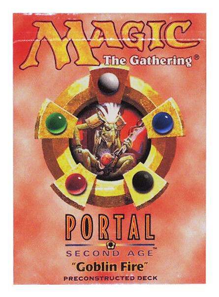 Portal Second Age Theme Deck - Goblin Fire - Portal Second Age