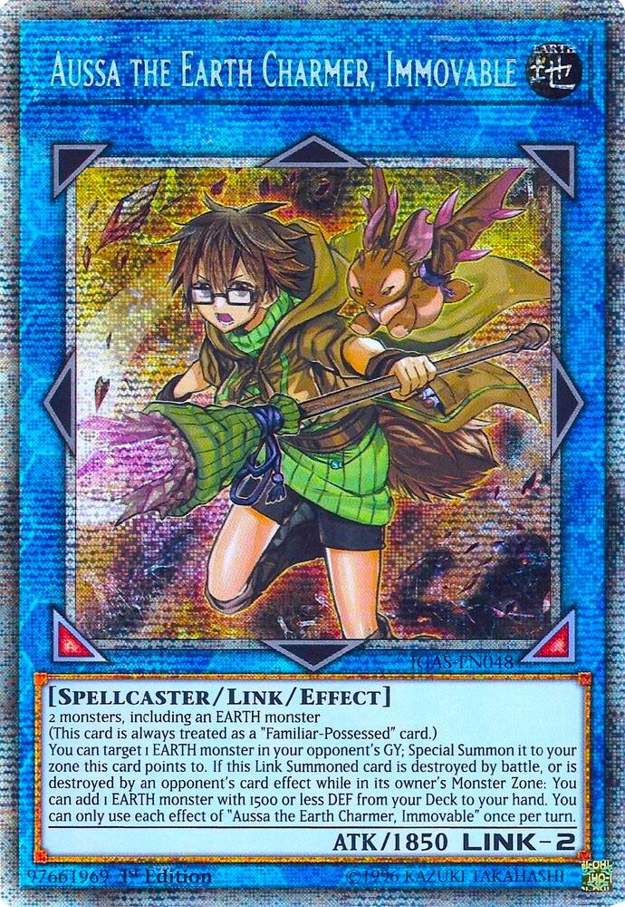 Aussa the Earth Charmer, Immovable (Starlight Rare) - Ignition